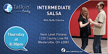 Intermediate Salsa Social Dance Lessons in Westerville