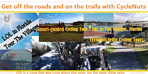 Imagem principal do evento The Villages, FL -  SPECIAL DISCOUNT DEAL - CycleNuts Tour and Home2 Suites