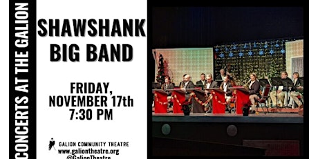 Concerts at the Galion - SHAWSHANK BIG BAND primary image