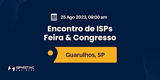 Imagen principal de ISP Meeting | Guarulhos, SP