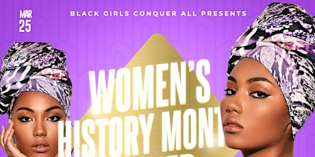 Image principale de "WE ARE HISTORY" Women's History Month Dinner Party