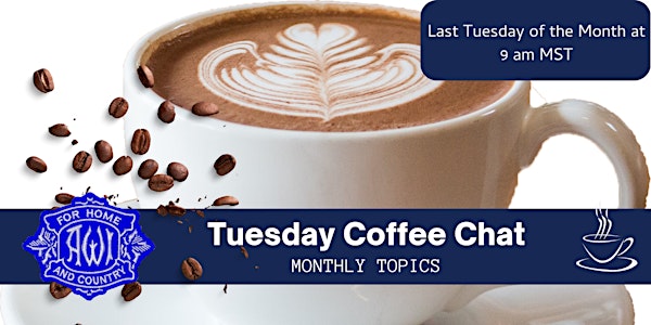 Tuesday Coffee chat