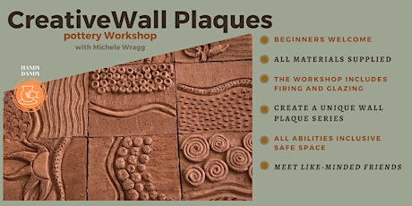 Pottery Basics - Creative Wall Plaques primary image