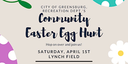City of Greensburg Easter Egg Hunt 2023