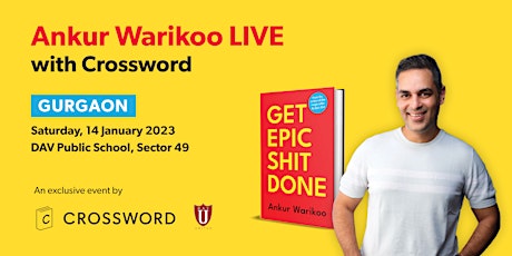 Gurgaon - Ankur Warikoo LIVE with Crossword