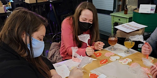 Valentine's Day Themed Cookie Decorating Class