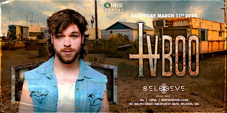 Iris Presents: TVBOO @ Believe Music Hall | Saturday, March 11th