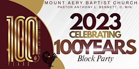 100 Year Anniversary Block Party