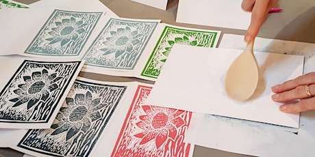Live Online Linocut Printmaking Workshop
