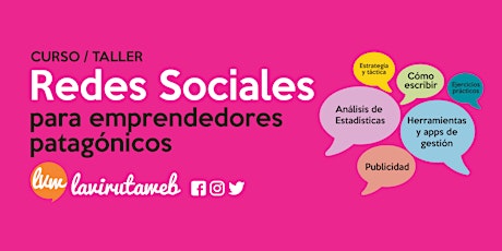Imagen principal de Curso / taller de redes sociales para emprendedores patagónicos