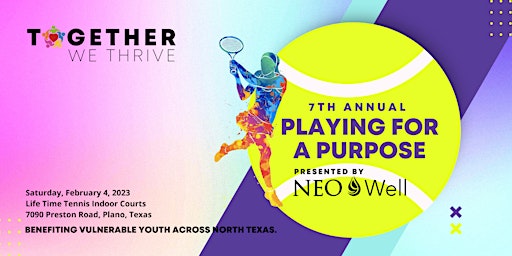 PLAYING FOR A PURPOSE WOMEN'S TENNIS TOURNAMENT 2023
