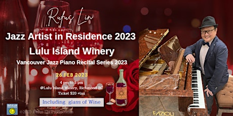 Jazz Artist-in-Residence 2023, Lulu Island Winery