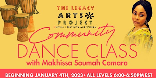 Community Dance Class with Makhissa Soumah Camara