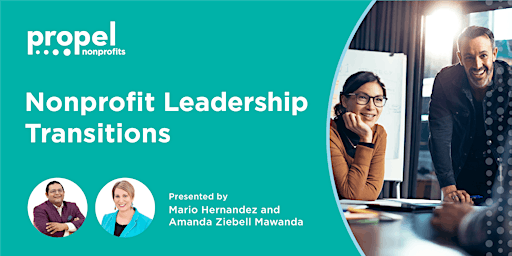 Nonprofit Leadership Transitions primary image