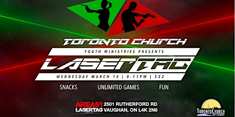 Youth Ministries LaserTag (March Break) primary image