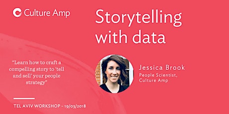 Storytelling With Data Workshop - Tel Aviv 2018.03.19 primary image