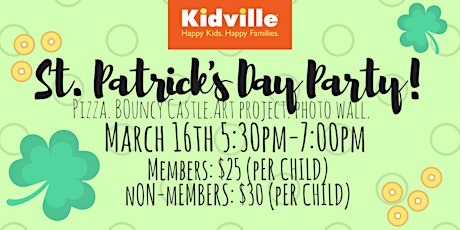 Kidville St. Patrick's Day Party!  primary image