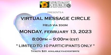 SCNYC Virtual Message Circle- Revs. Deborah Shield & Marion Hedger