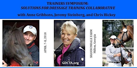 Trainer's Symposium w/ Anne Gribbons, Jeremy Steinberg and Chris Hickey primary image