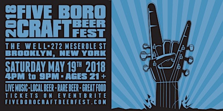 5th Annual Five Boro Craft Beer Fest primary image