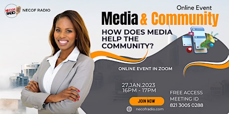 How does media help the community?