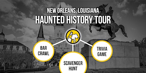 Immagine principale di Haunted New Orleans Pub Crawl and Walking History Tour 