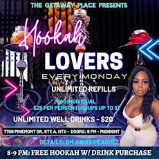 Hookah Lover Mondays (Smoke & Drink)