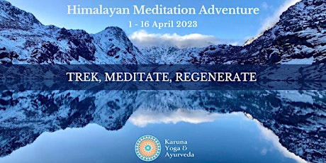 Hauptbild für Himalayan Meditation Adventure Trek in Nepal - April 2023
