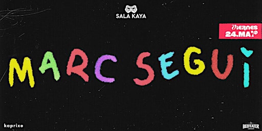 Concierto de Marc Seguí - Sala Kaya