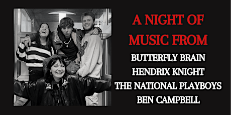 A NIGHT OF PUNK Butterfly Brain, Hendrix Knight + The National Playboys