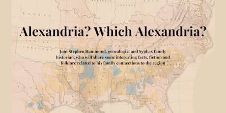 Alexandria? Which Alexandria?