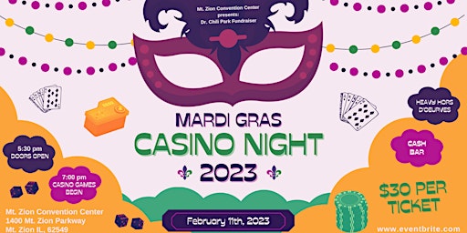 Mardi Gras Casino Night 2023