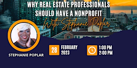 Why Real Estate Professionals Should have a Nonprofit