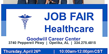 Healthcare Job Fair at Goodwill primary image