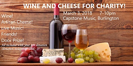 Wine and Cheese for Charity primary image