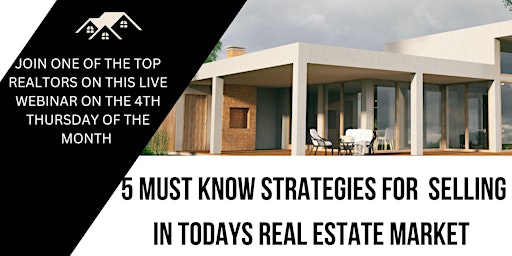 5 MUST KNOW STRATEGIES WHEN SELLING IN TODAYS MARKET primary image