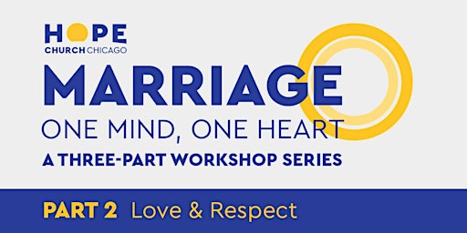 MARRIAGE: ONE MIND, ONE HEART (Part 2 of 3) - Love and Respect
