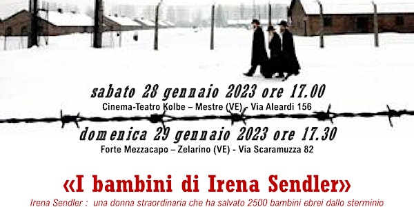 Giornata della Memoria "I Bambini di Irena Sendler"