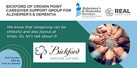 Bickford of Crown Point Alzheimer's & Dementia Caregiver Support Group