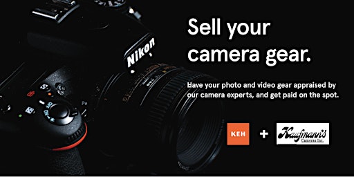 Sell your camera gear (free event) at Kaufmann's Cameras Inc.