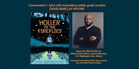 Conversation / Q&A with middle grade novelist David Barclay Moore