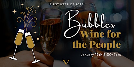 Bubbles Wine for the People primary image