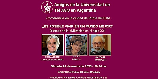 Conferencia en la ciudad de Punta del Este