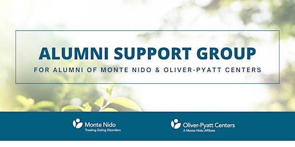 Monte Nido & OPC Online Alumni Support | TUES 1/10 @ 8PM EST/5PM  PST