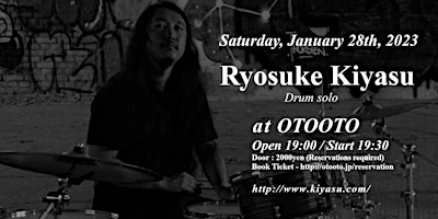 Ryosuke Kiyasu drum solo show