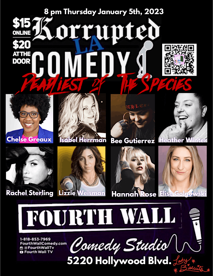 Korrupted Comedy Presents: Our All Woman Show image