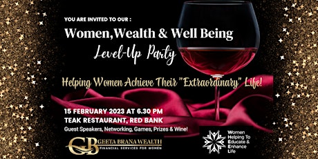 Women, Wealth, & Well-Being -Level Up Party!