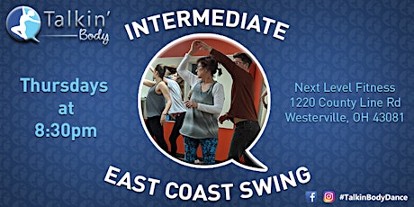 Intermediate East Coast Swing Social Dance Lessons in Westerville