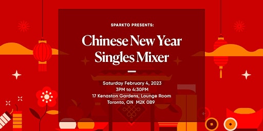 Toronto Lunar New Year Singles Mixer