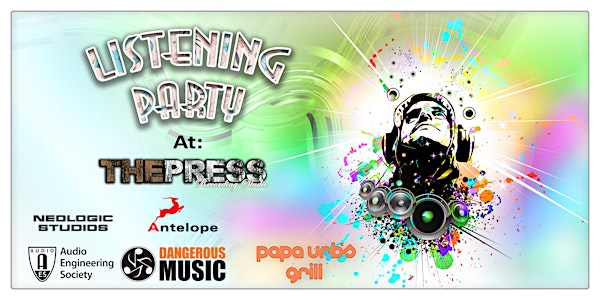 Listening Party @ The Press Recording Studio